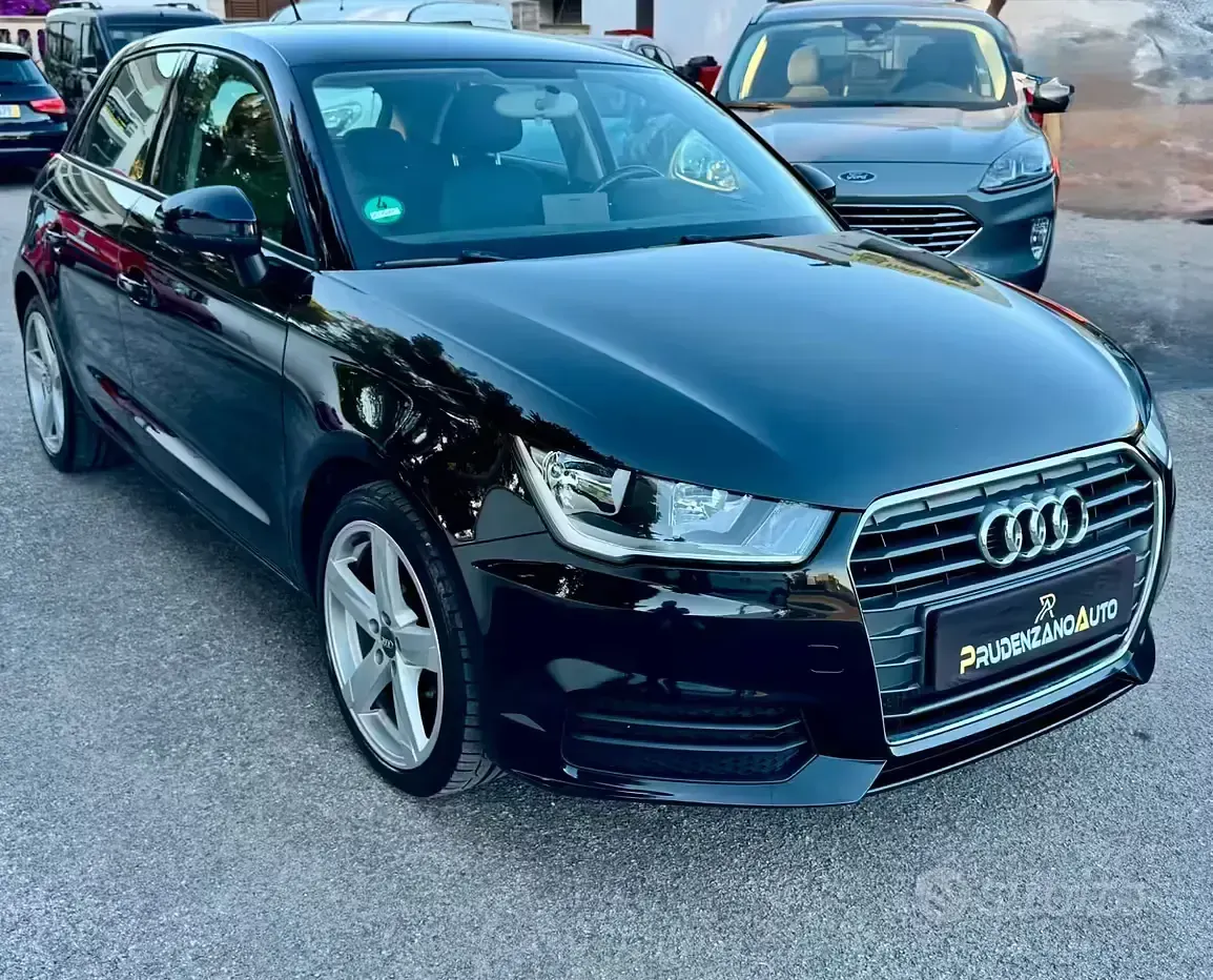 Usata Audi A1 Sportback Sport 95 CV (69 kW) 2015 Nero Utilitaria
