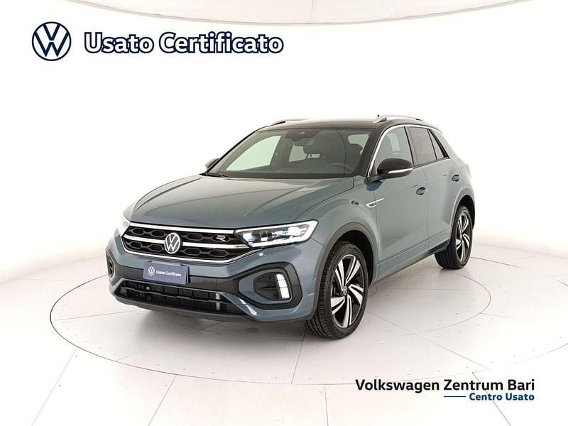 Usata VW T-Roc R-line 150 CV (110 kW) 2024 Blu SUV