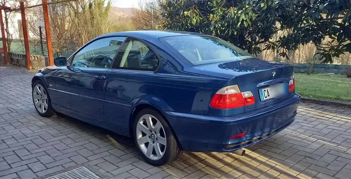 Usata BMW 318 Efficient Dynamics 143 CV (105 kW) 2002 Blu/azzurro Coupé