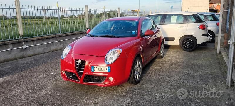 Usata Alfa Romeo MiTo Distinctive 78 CV (57 kW) 2011 Rosso Utilitaria
