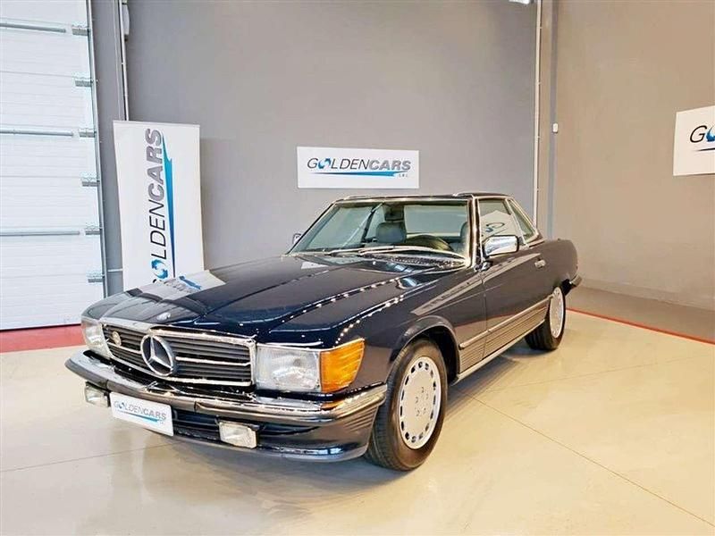 Dunkellblau Usata 1986 Mercedes SL300 Cabrio | 39.900 € - Immagine 1/4