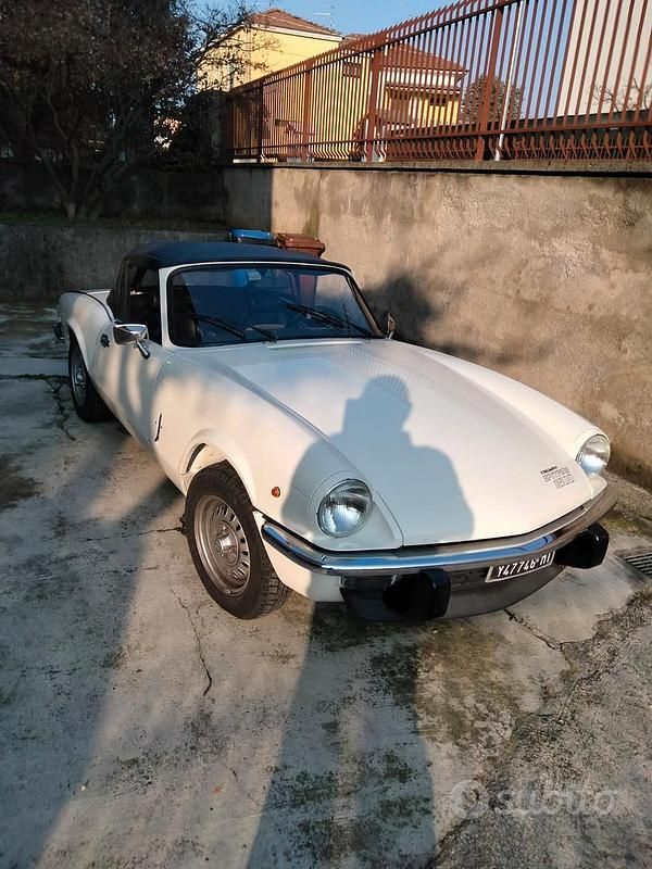 Usata Triumph Spitfire 1970 Bianco Cabrio