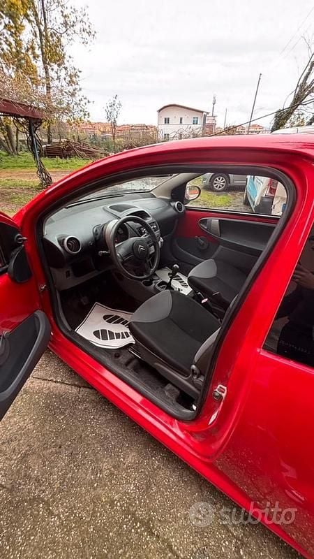 Usata Citroën C1 68 CV (50 kW) 2008 Rosso Utilitaria