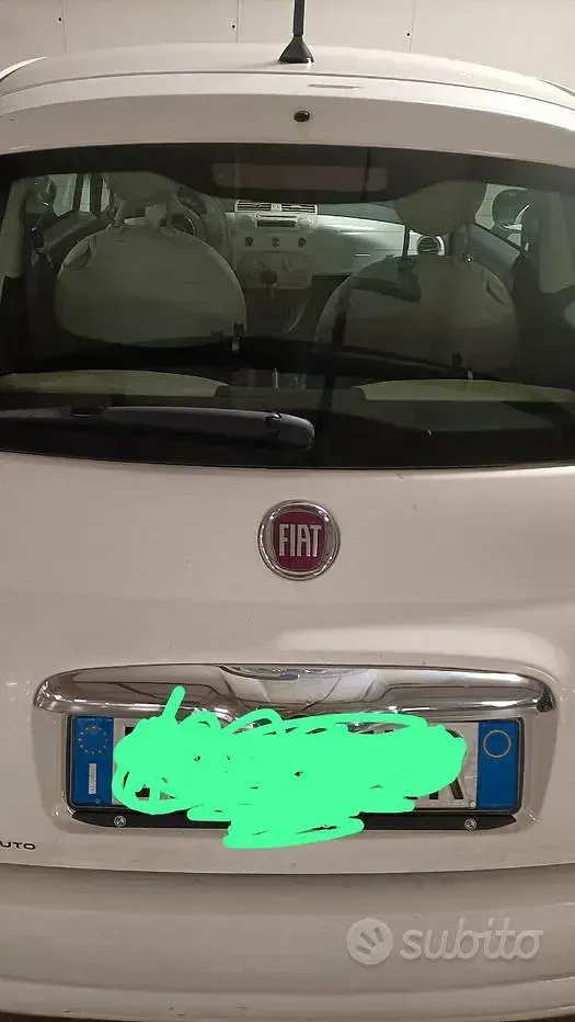 Usata Fiat 500 69 CV (50 kW) 2012 Bianco Berlina
