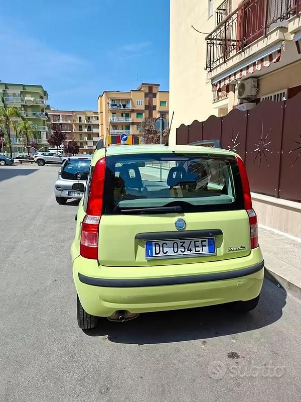 Usata Fiat Panda Active 59 CV (43 kW) 2006 Giallo Utilitaria