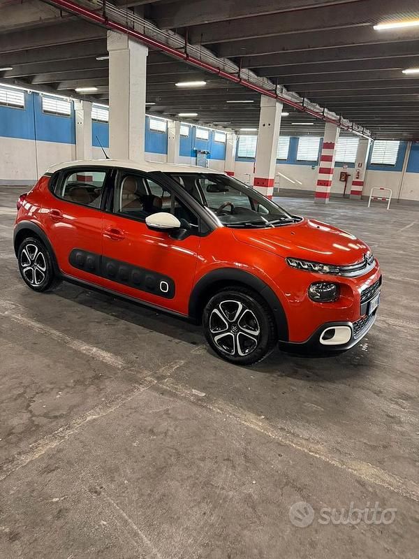 Usata Citroën C3 82 CV (60 kW) 2018 Rosso Utilitaria