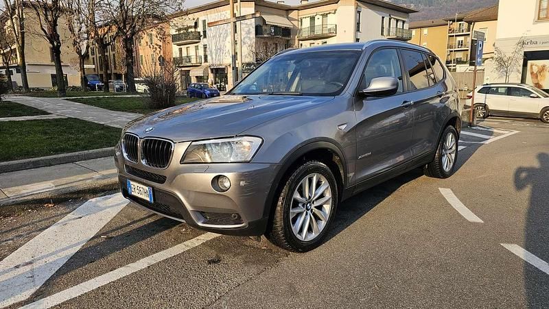 Usata BMW X3 Efficient Dynamics 184 CV (135 kW) 2013 Grigio SUV