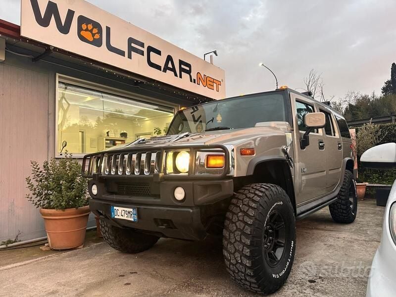 Grigio Usata 2005 Hummer H2 SUV | 33.500 € (Buon prezzo) - Immagine 1/4