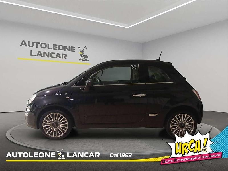 Usata Fiat 500 Lounge 95 CV (69 kW) 2015 Nero Berlina