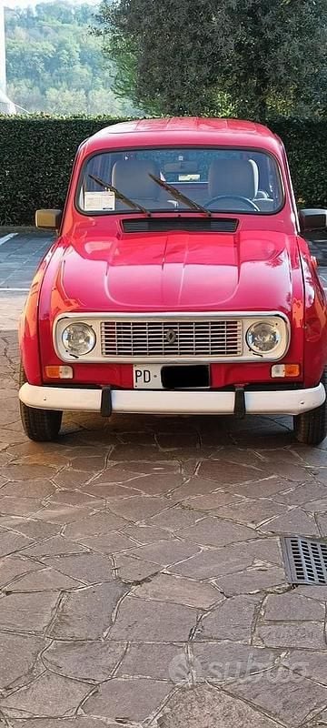 Usata Renault R4 33 CV (24 kW) 1992 Rosso Berlina