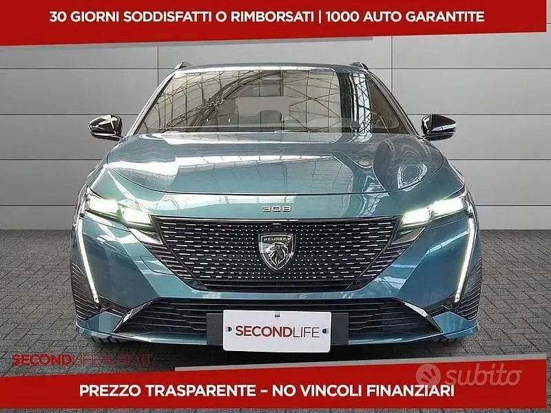 Usata Peugeot 308 SW GT 131 CV (96 kW) 2022 Blu Station wagon