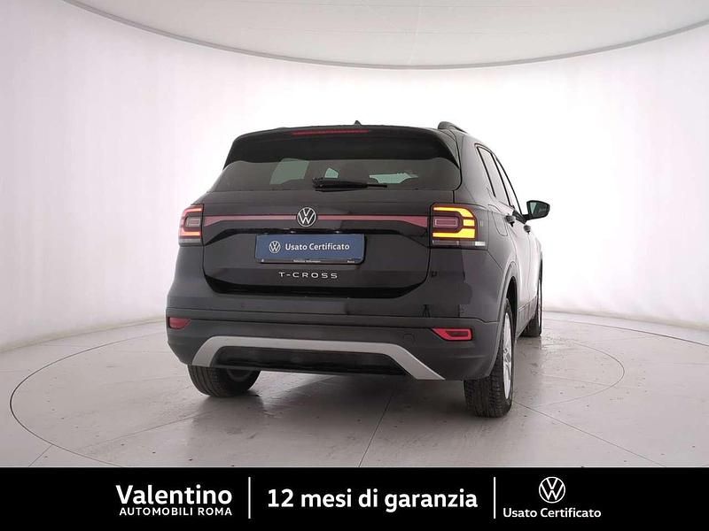 Usata VW T-Cross Style 110 CV (80 kW) 2021 Nero SUV
