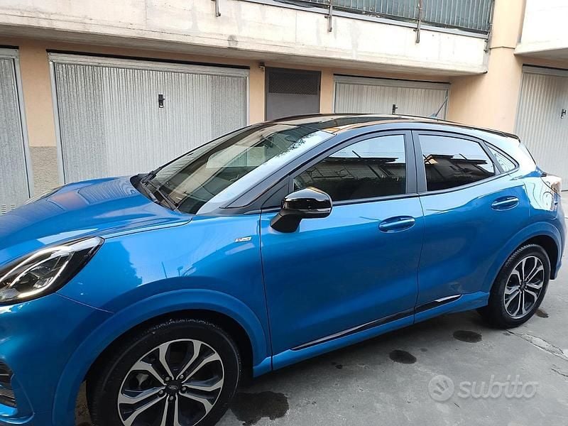 Usata Ford Puma ST-Line 125 CV (91 kW) 2021 Blu SUV