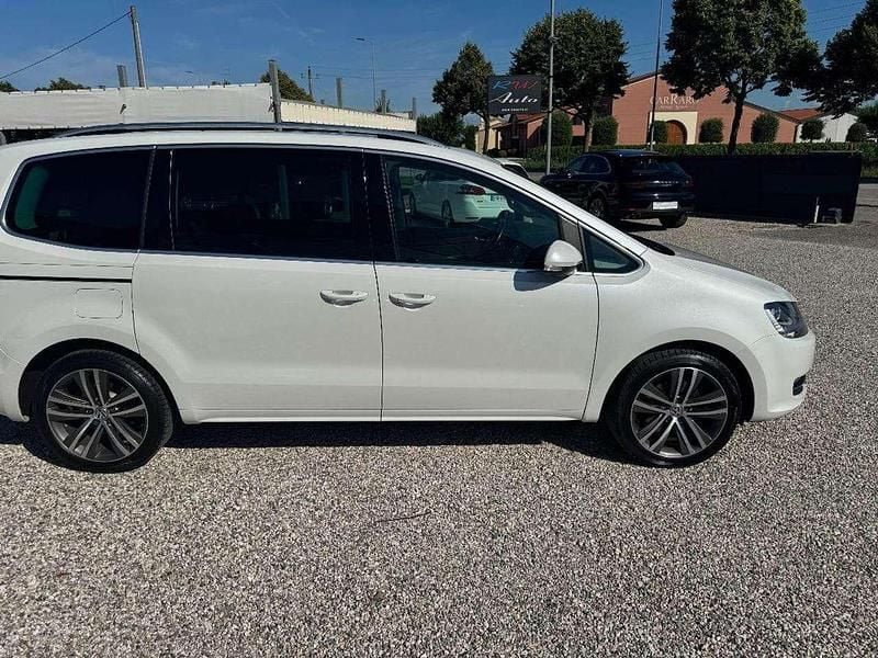 Usata VW Sharan Highline 184 CV (135 kW) 2016 Bianco Monovolume