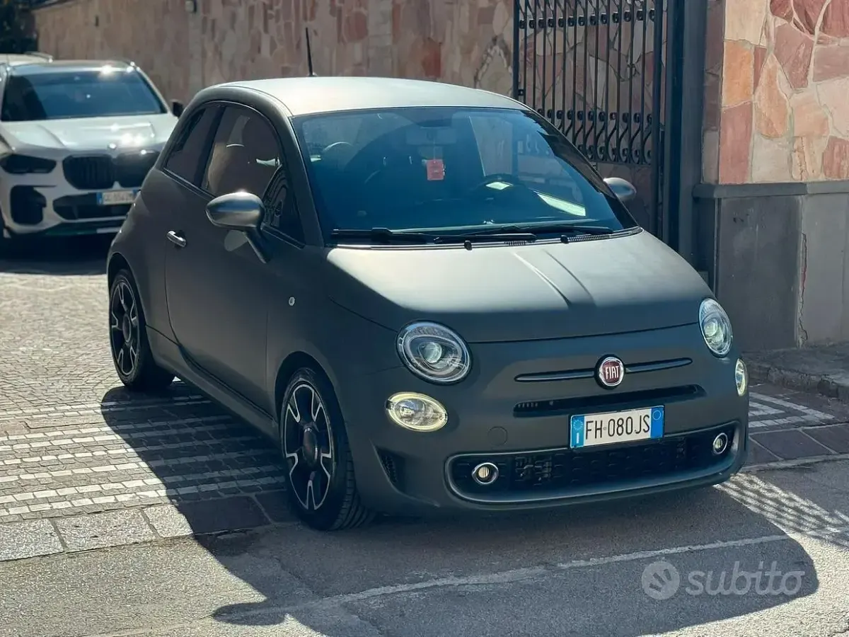 Usata Fiat 500 S 105 CV (77 kW) 2017 Verde Utilitaria