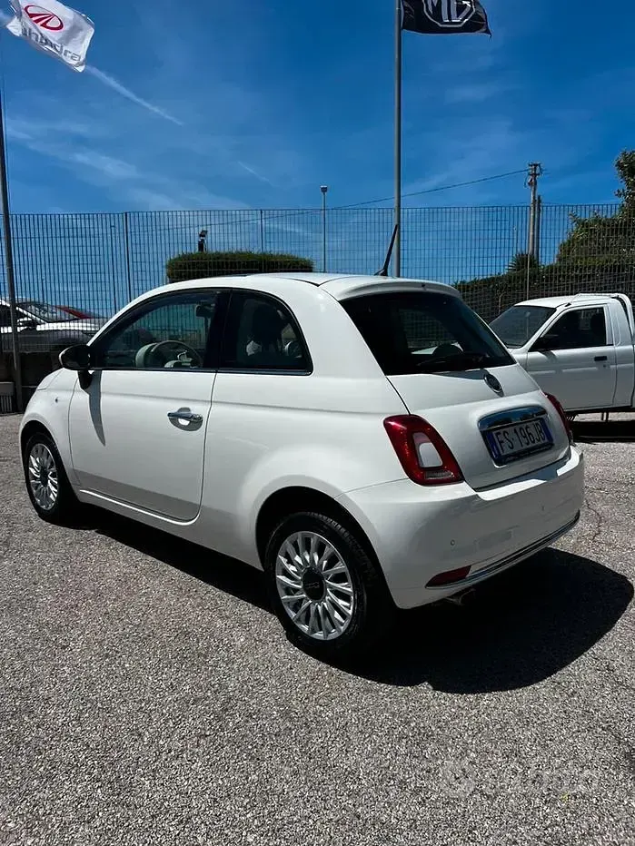 Usata Fiat 500 Lounge 69 CV (50 kW) 2018 Bianco Berlina