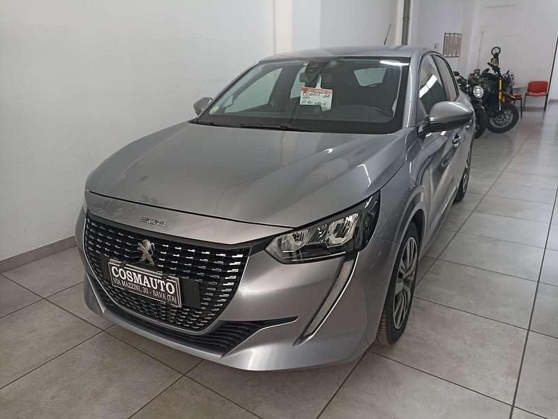 Usata Peugeot 208 Active 102 CV (75 kW) 2020 Grigio Utilitaria