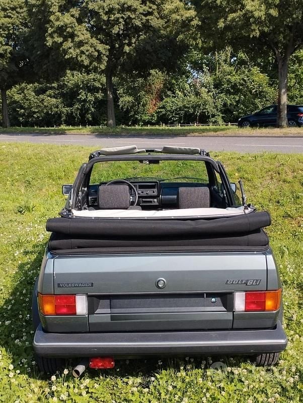 Usata VW Golf Cabriolet S 111 CV (81 kW) 1983 Grigio Cabrio