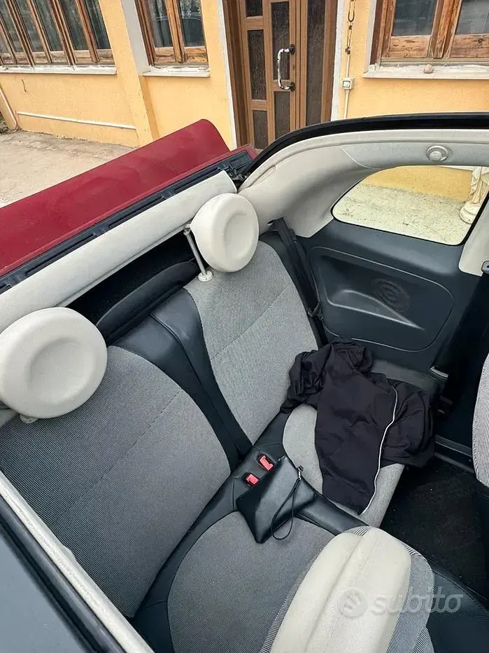 Begagnad Fiat 500 75 HK (55 kW) 2010 Vit Cab