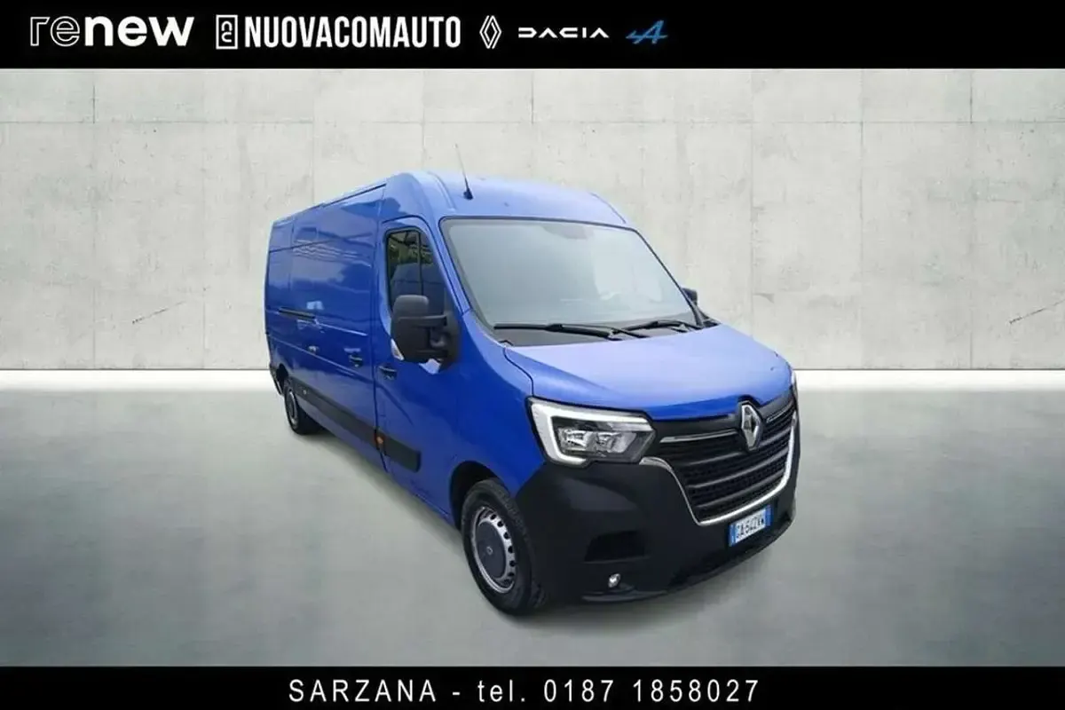Usata Renault Master 135 CV (99 kW) 2020 Blu Monovolume