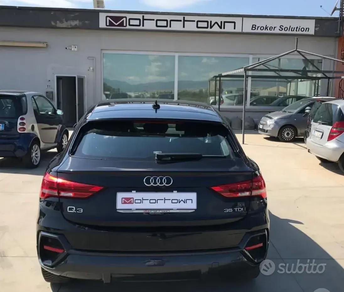 Usata Audi Q3 150 CV (110 kW) 2020 Nero SUV
