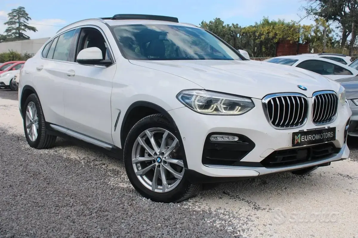 Usata BMW X4 M Sport 190 CV (139 kW) 2019 Bianco SUV