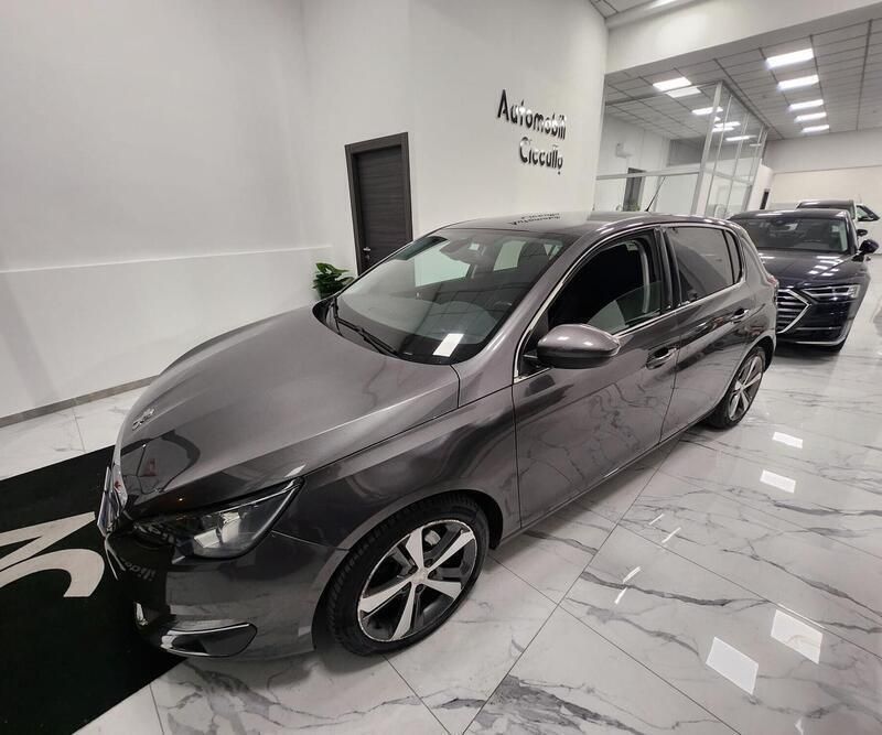 Usata Peugeot 308 Allure 120 CV (88 kW) 2017 Grigio Utilitaria