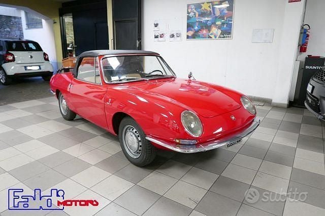Usata Fiat 850 1960 Rosso Utilitaria