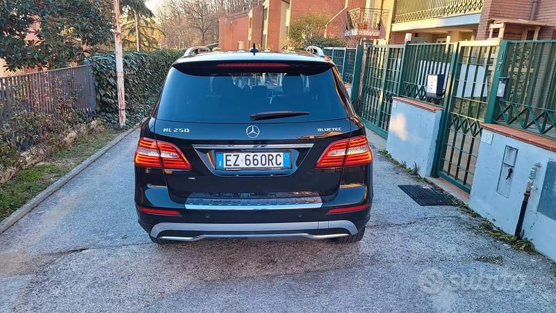 Usata Mercedes ML250 204 CV (150 kW) 2015 Nero SUV