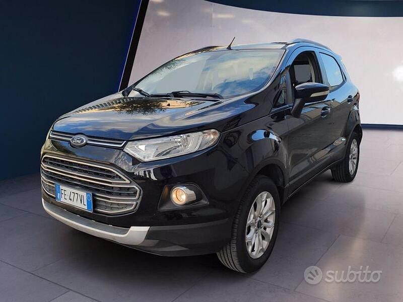 Usata Ford Ecosport Titanium 95 CV (69 kW) 2016 Nero SUV