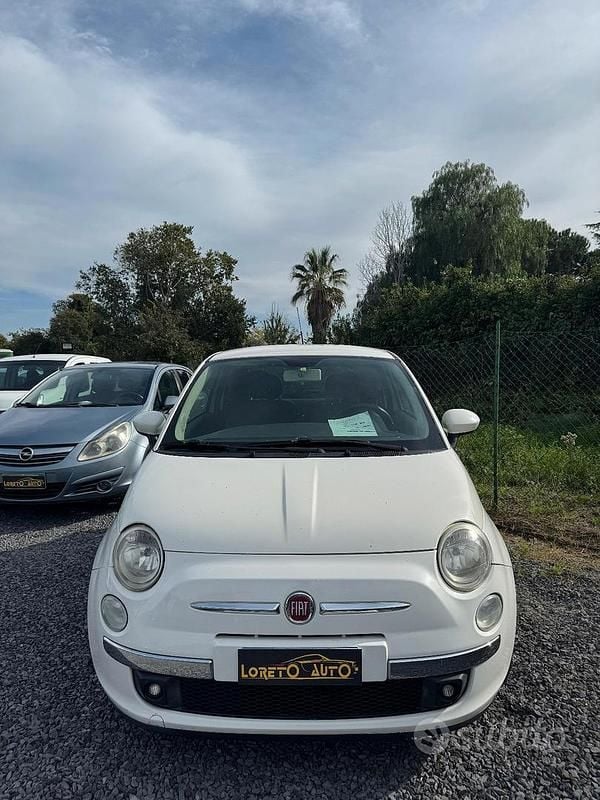 Bianco Usata 2009 Fiat 500 Tre volumi | 4900 € - Immagine 1/4
