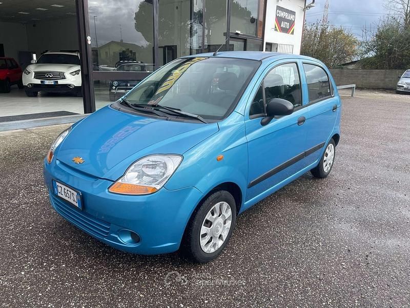 Usata Chevrolet Matiz 52 CV (38 kW) 2006 Blu/azzurro Utilitaria