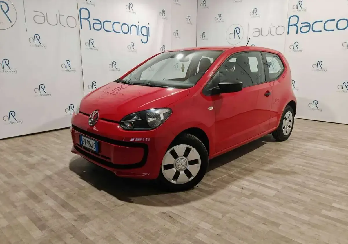 Usata VW up! 60 CV (44 kW) 2014 Rosso Utilitaria