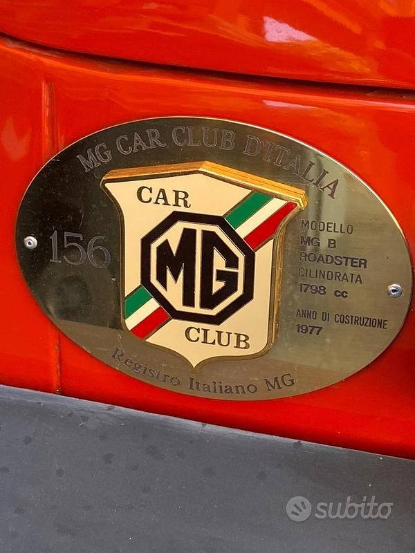 Usata MG MG3 1970 Rosso Utilitaria