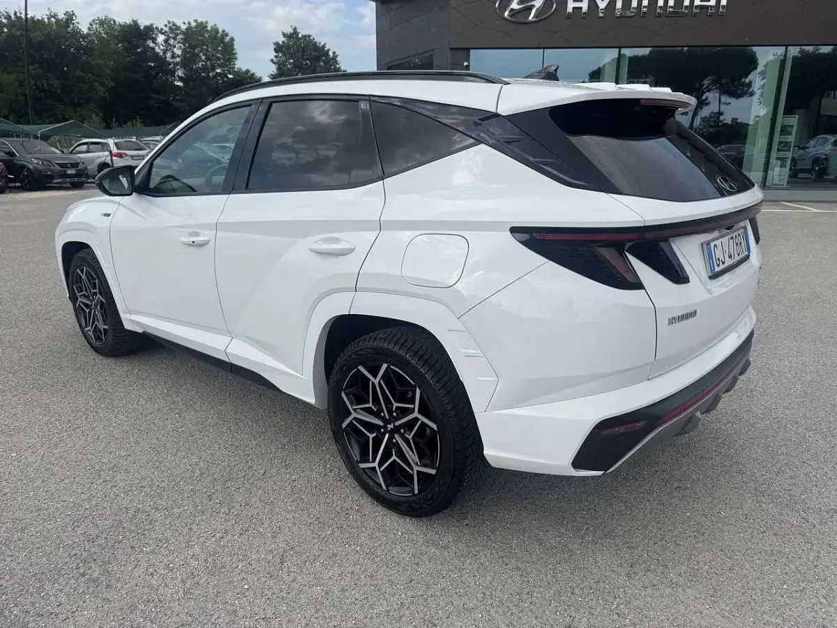 Usata Hyundai Tucson N Line 230 CV (169 kW) 2022 Bianco SUV