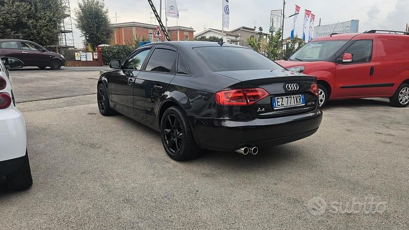 Usata Audi A4 Advanced 120 CV (88 kW) 2009 Nero Berlina