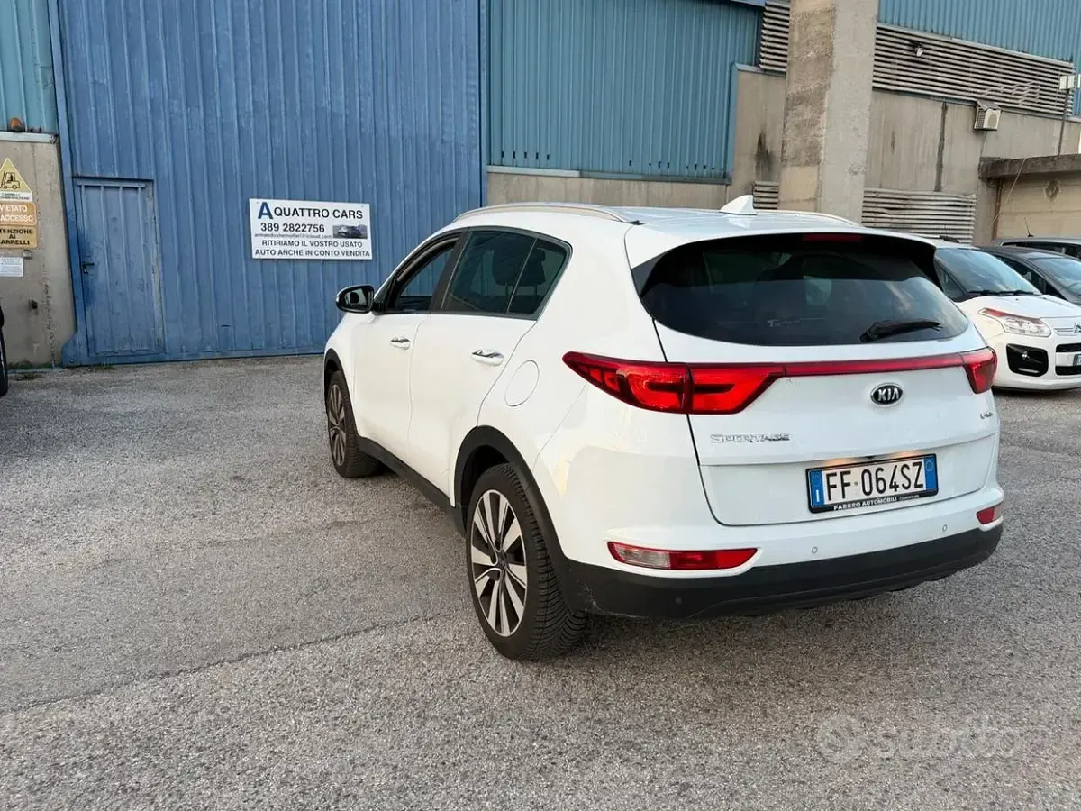 Usata Kia Sportage Active 116 CV (85 kW) 2016 Bianco SUV