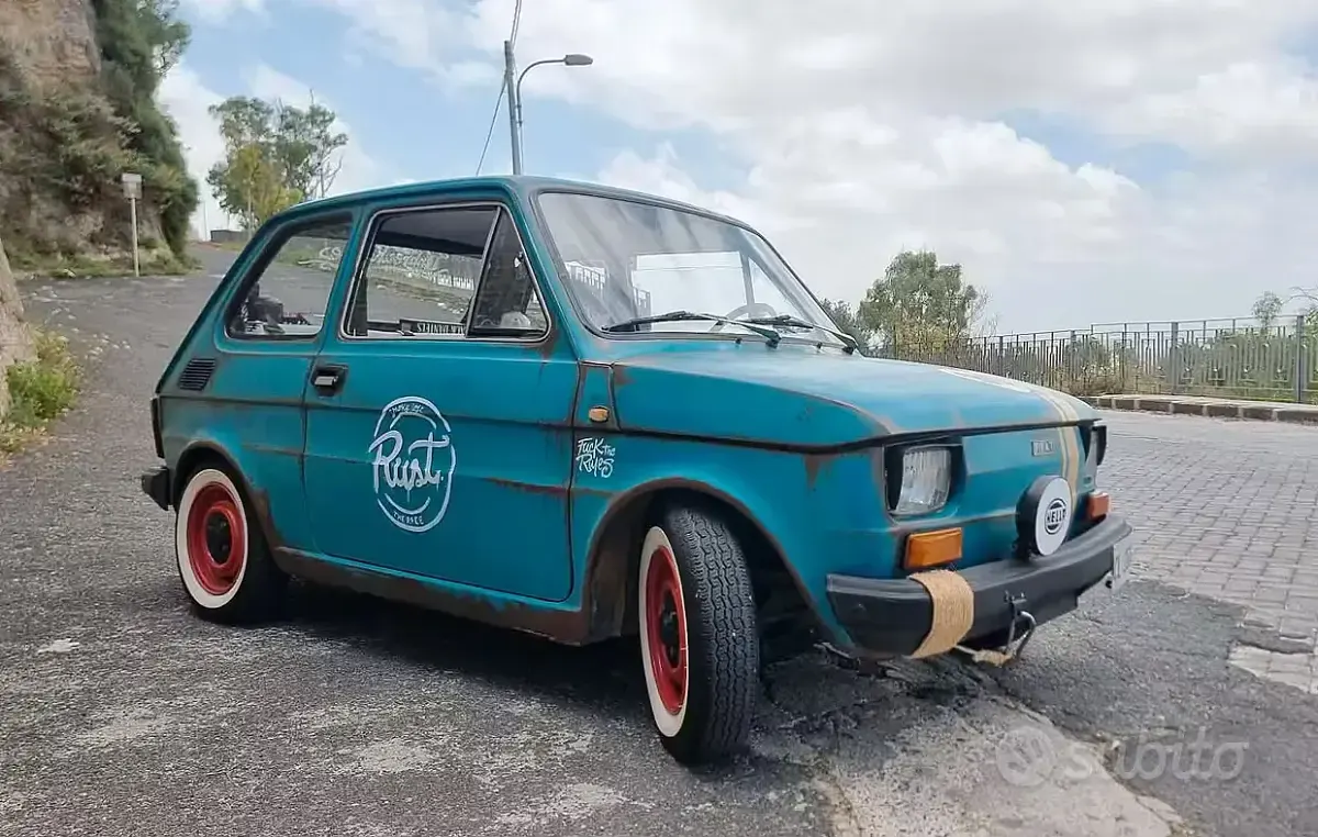 Usata Fiat 126 24 CV (17 kW) 1981 Bluazzurro Utilitaria