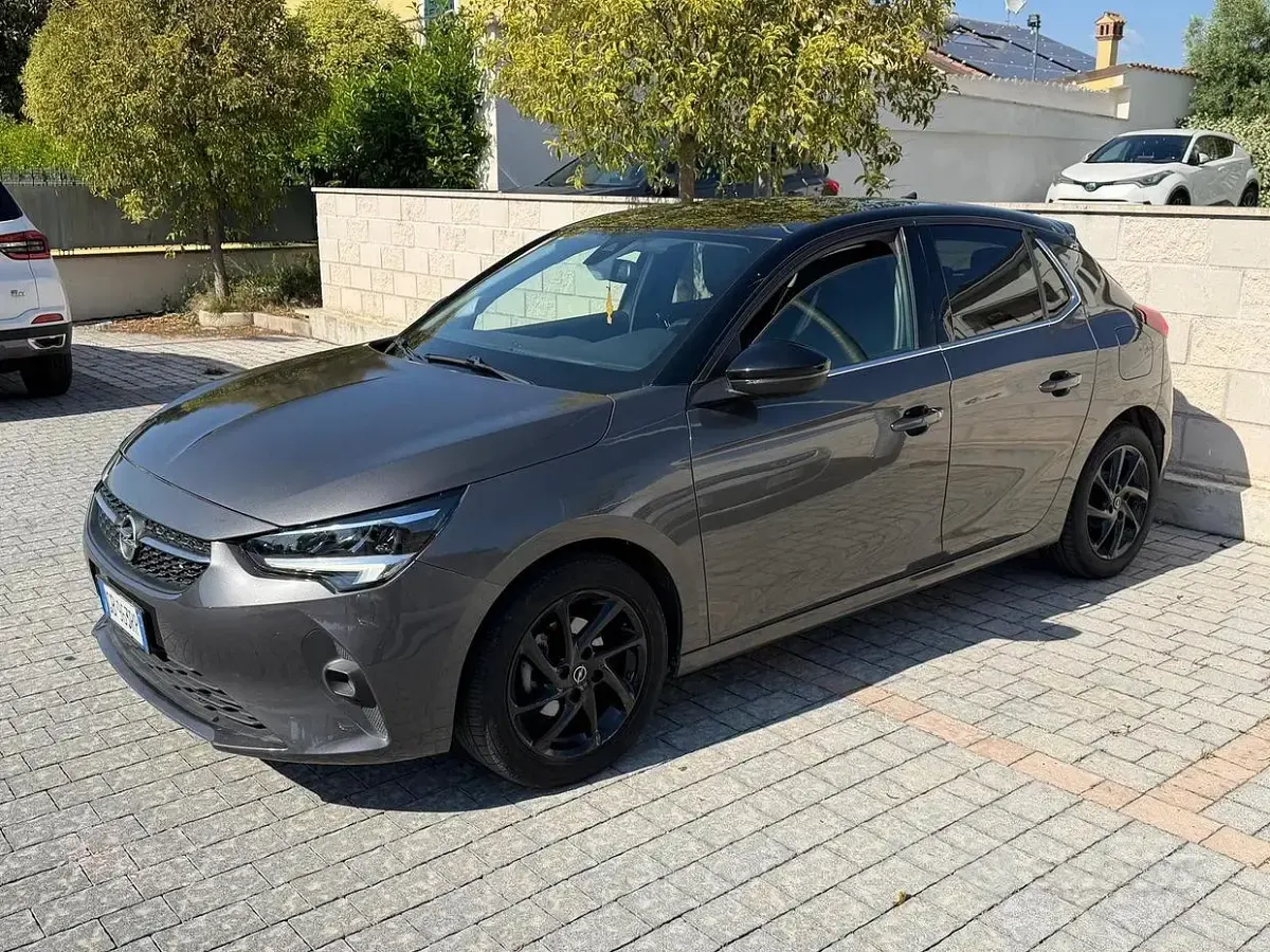 Usata Opel Corsa Elegance 75 CV (55 kW) 2020 Grigio Utilitaria