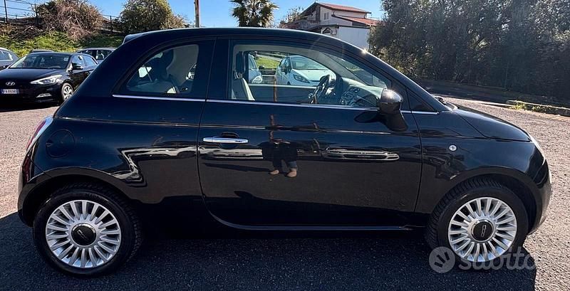 Usata Fiat 500 Lounge 69 CV (50 kW) 2012 Nero Berlina