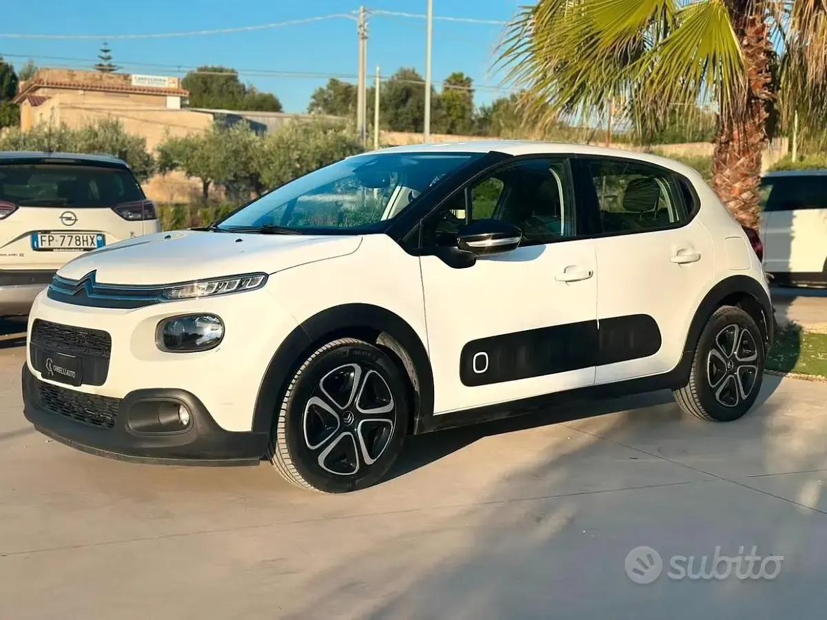Usata Citroën C3 Shine 75 CV (55 kW) 2017 Bianco Berlina
