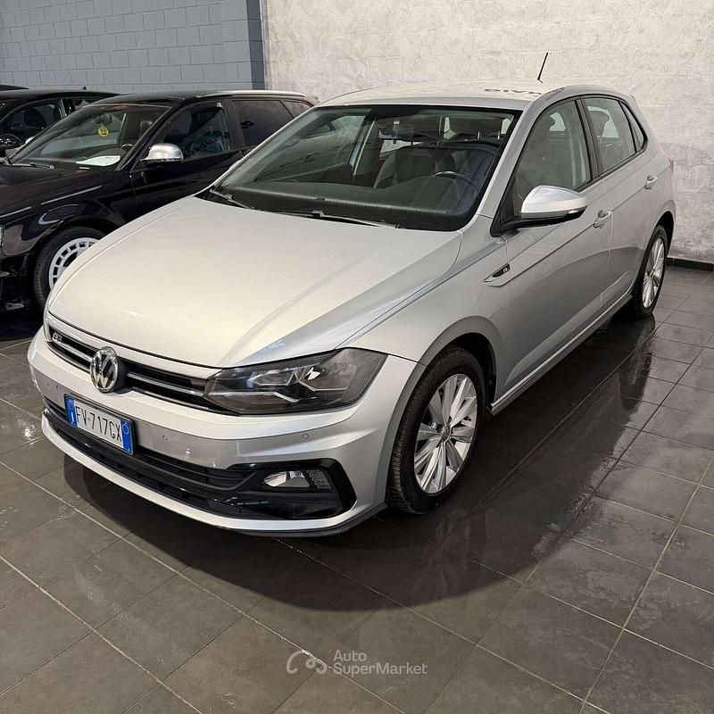 Usata VW Polo R-line 95 CV (69 kW) 2019 Grigio Berlina