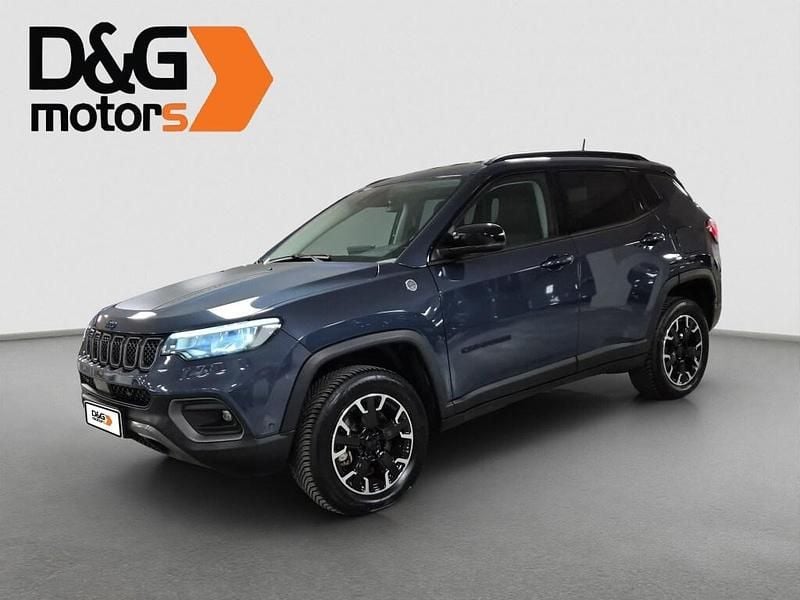 Blu metllizzato Usata 2024 Jeep Compass Trailhawk SUV | 25.900 € (Buon prezzo) - Immagine 1/4