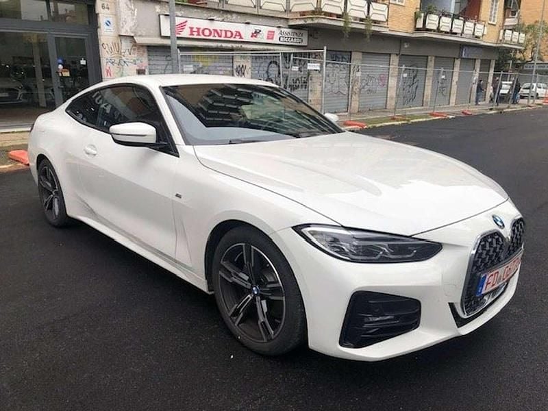 Usata BMW 420 Coupé M Sport 184 CV (135 kW) 2022 Bianco Coupé