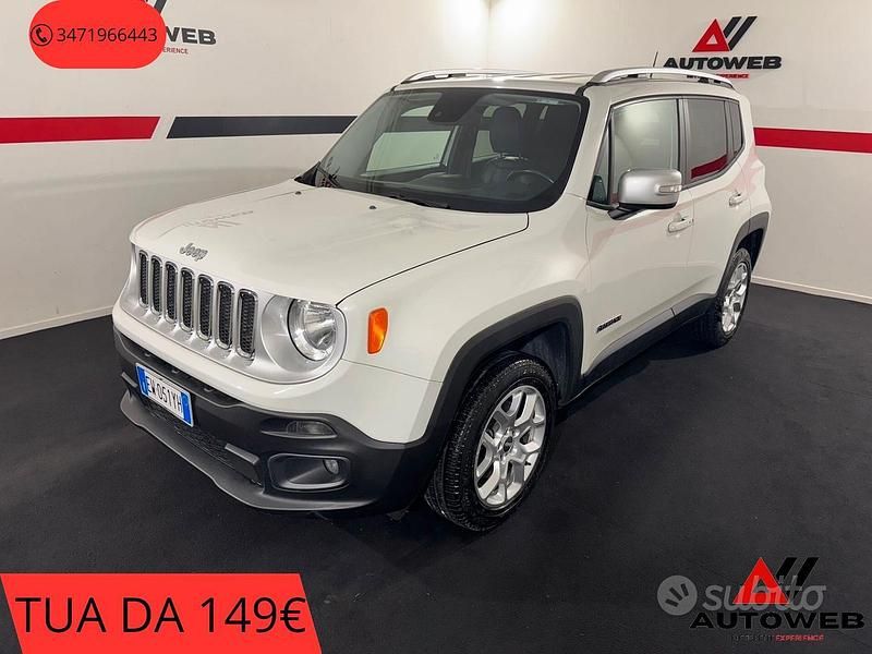Usata Jeep Renegade Limited 140 CV (102 kW) 2014 Bianco SUV