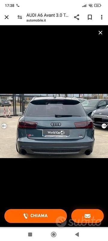 Usata Audi A6 313 CV (230 kW) 2012 Grigio Station wagon