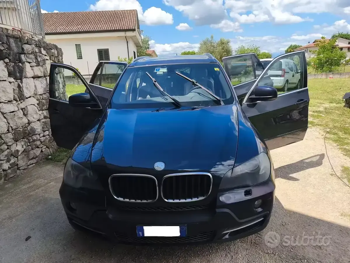 Usata BMW X5 235 CV (172 kW) 2007 Blu SUV