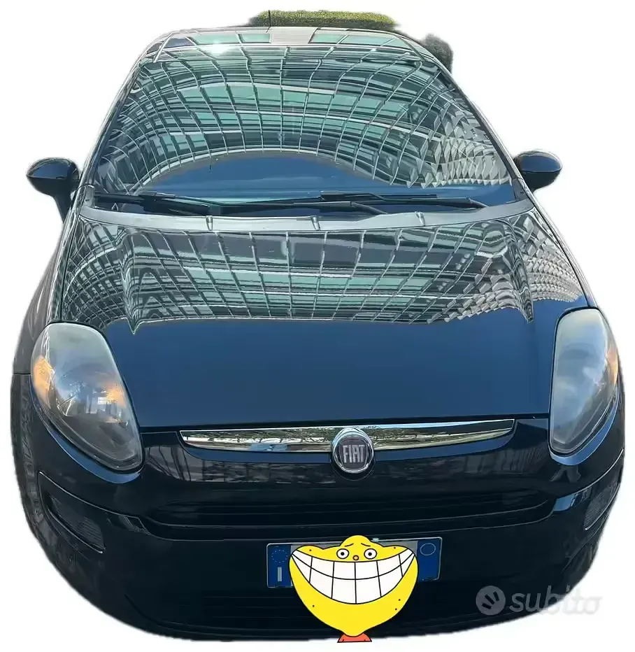 Usata Fiat Punto Evo 69 CV (50 kW) 2011 Nero Utilitaria