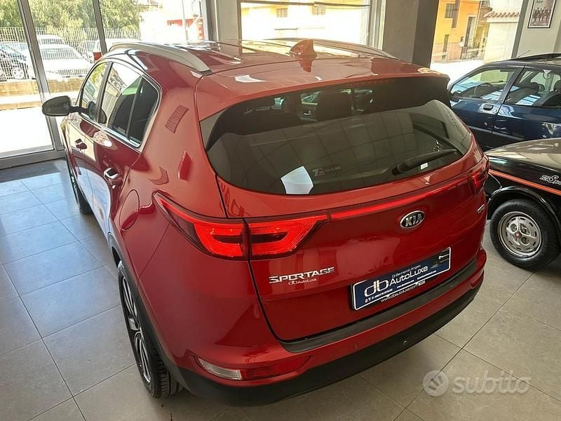 Usata Kia Sportage GT-Line 116 CV (85 kW) 2017 Rosso SUV