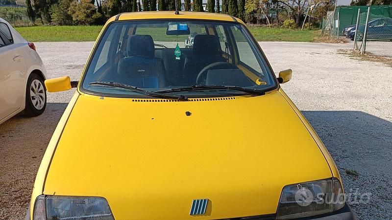 Usata Fiat 500 1995 Giallo Utilitaria